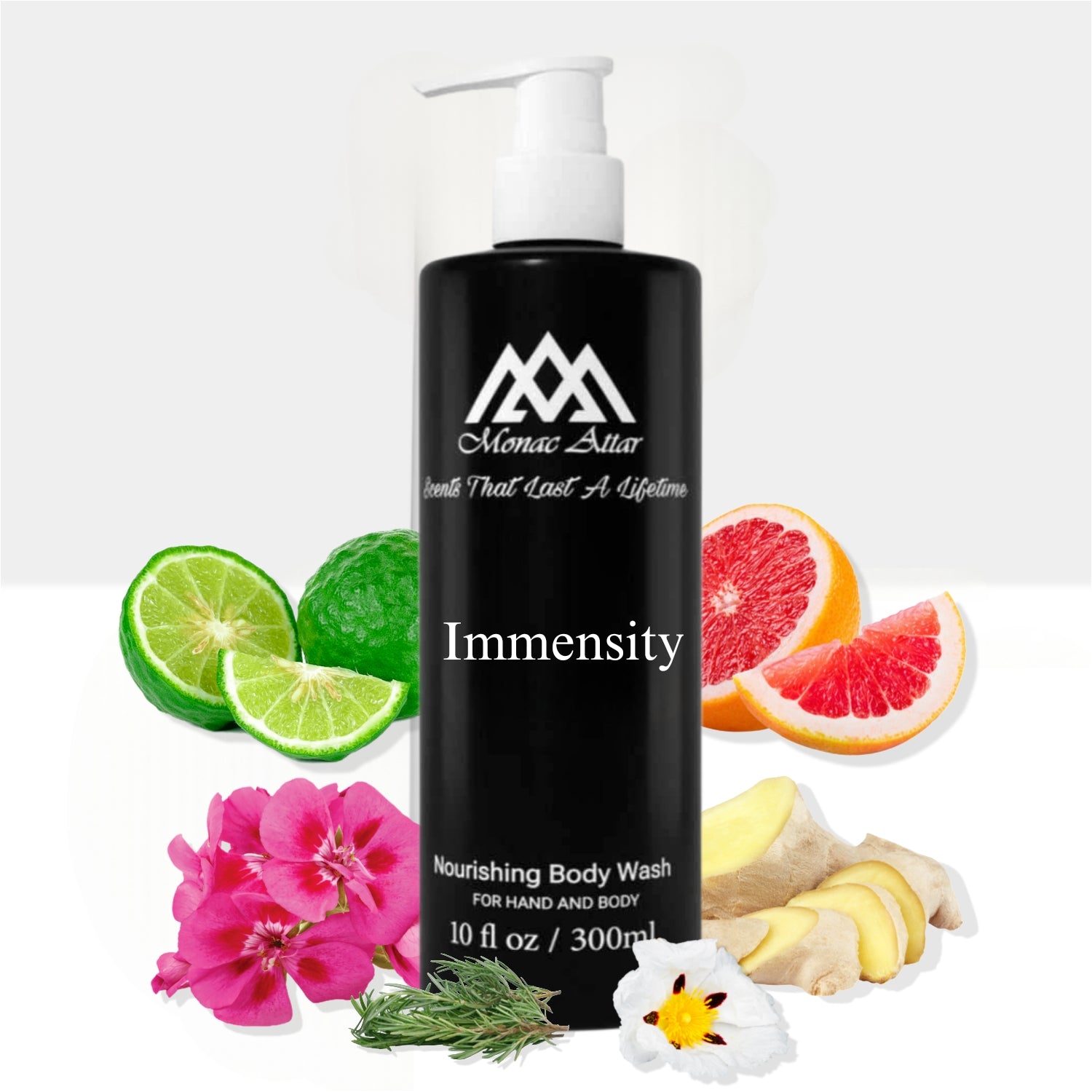 Immensity Body Wash Inspired by L'Immensite – Monac Attar