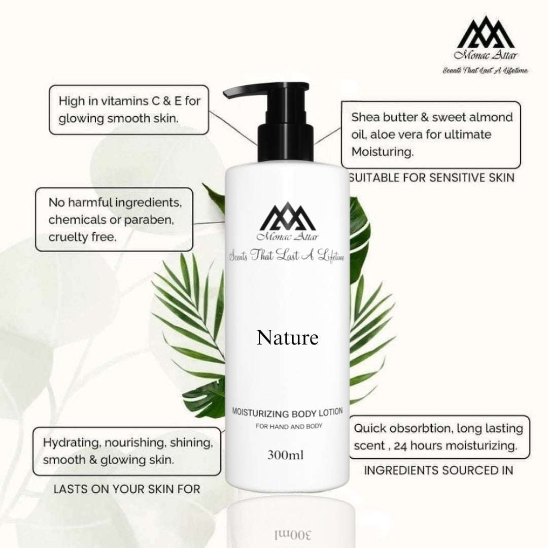 Nature Body Lotion Inspired by Parfums De Marly Greenly