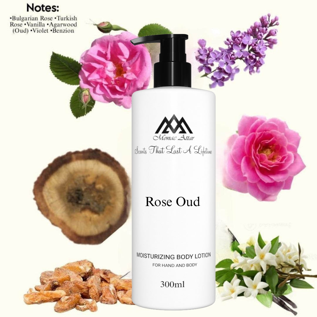 Rose Oud Body Lotion - Monac