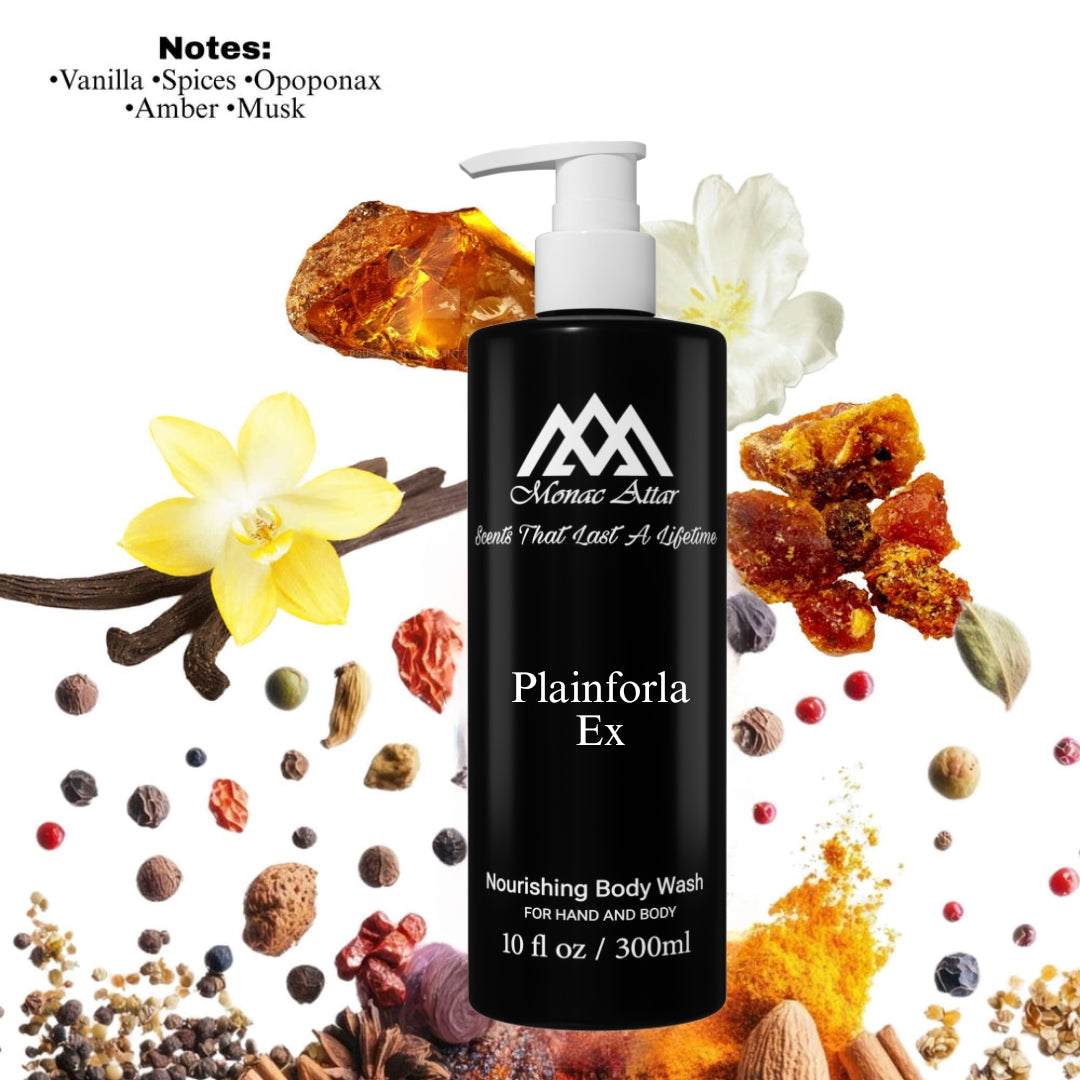 Plainforla Ex Body Wash Inspired By Gueralin Vanille Planifolia Ex
