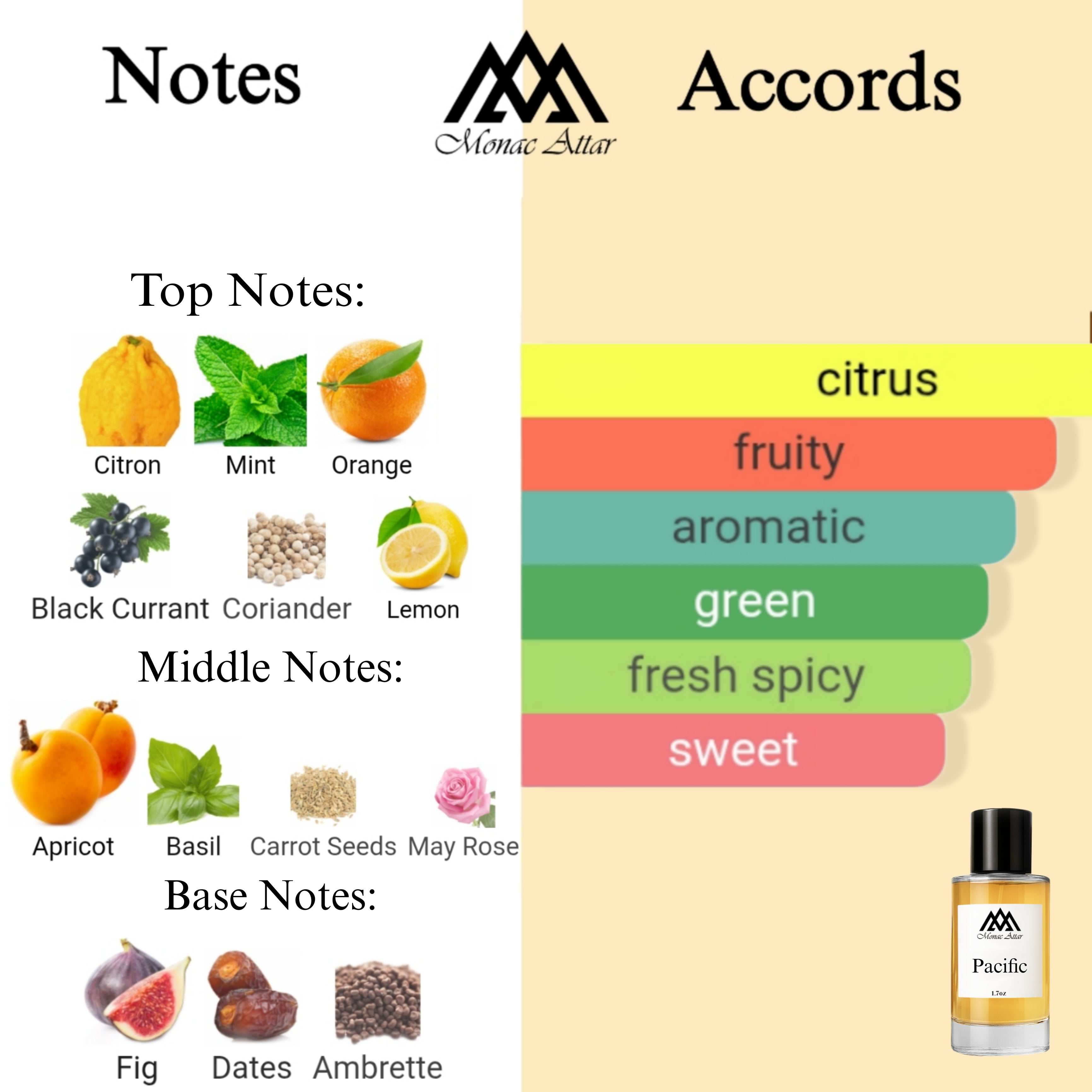 Fragrance notes of Pacific Chill - scent profile inspired by Pacific Chill fragrance