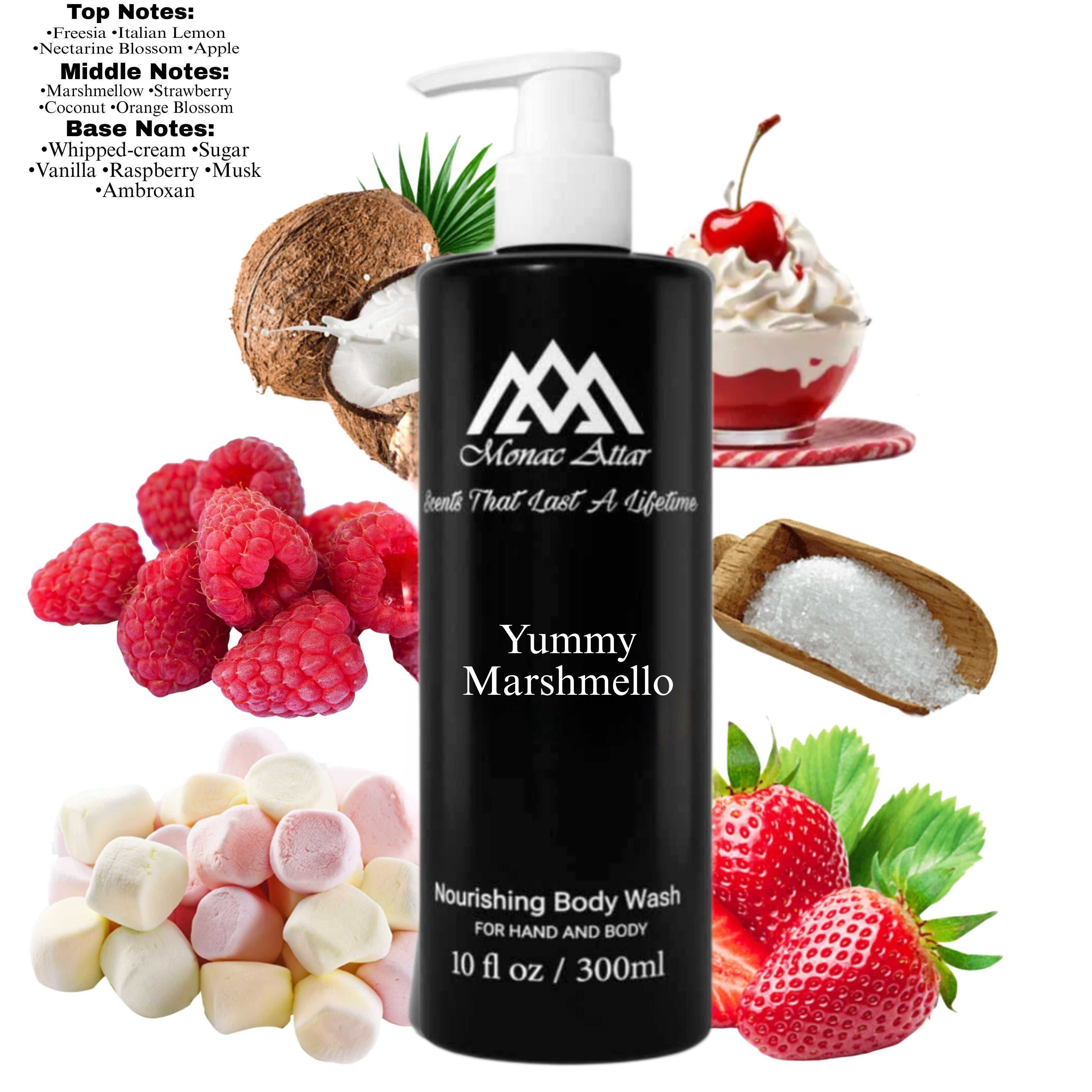 Fragrance notes of Yum Boujee Marshmallow 81 - scent profile inspired by Yum Boujee Marshmallow 81 body wash