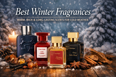 Best Winter Fragrances| The Warm, Rich, and Long-Lasting Scents That Perform Best in Cold Weather
