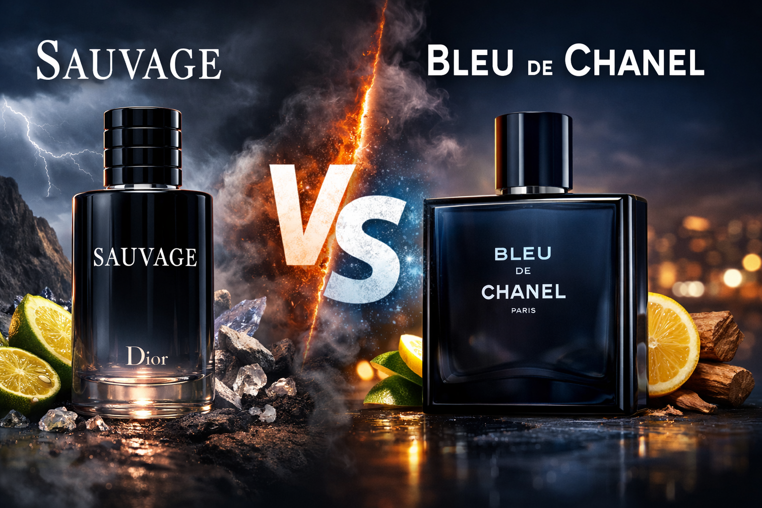 Sauvage vs Bleu de Chanel – Monac Attar