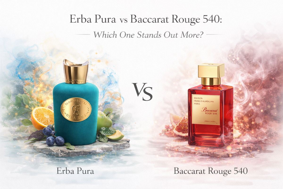 Erba Pura vs Baccarat Rouge 540: Which One Stands Out More?