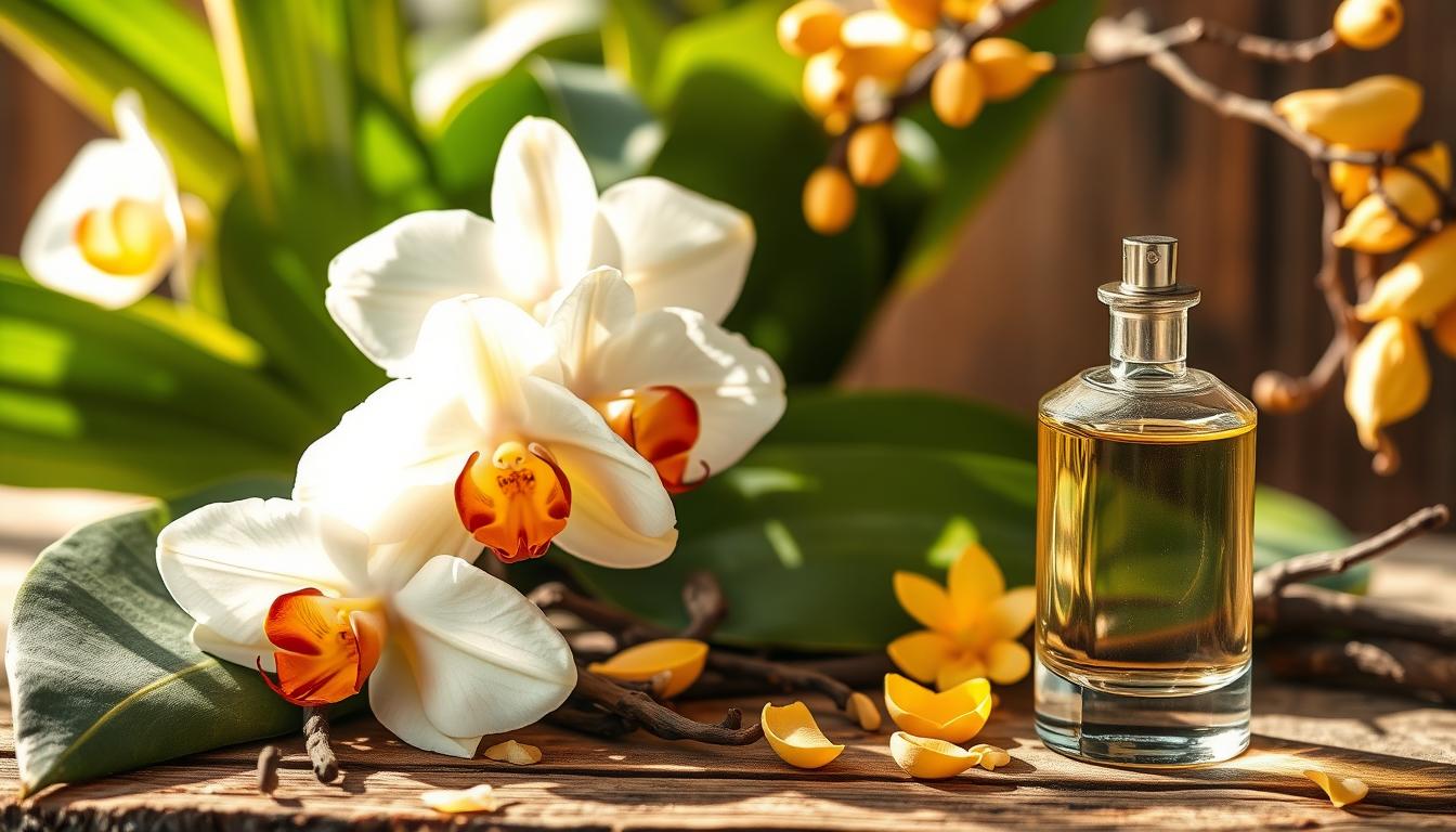 The warm and sweet scent of Vanilla in Perfumery