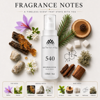 540 body oil inspired by baccarat rouge 540