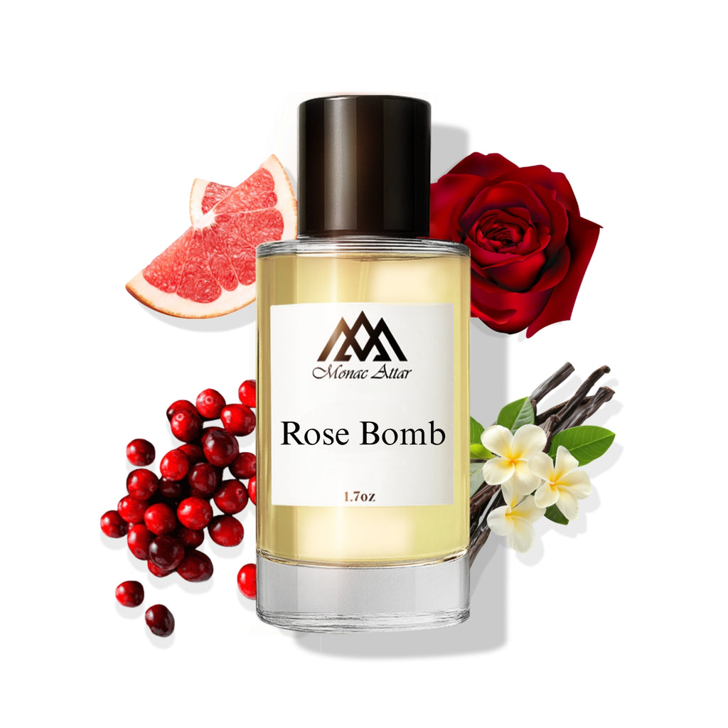 Luxury Atomic Rose dupe - Monac Rose Bomb Inspired by Atomic Rose fragrance