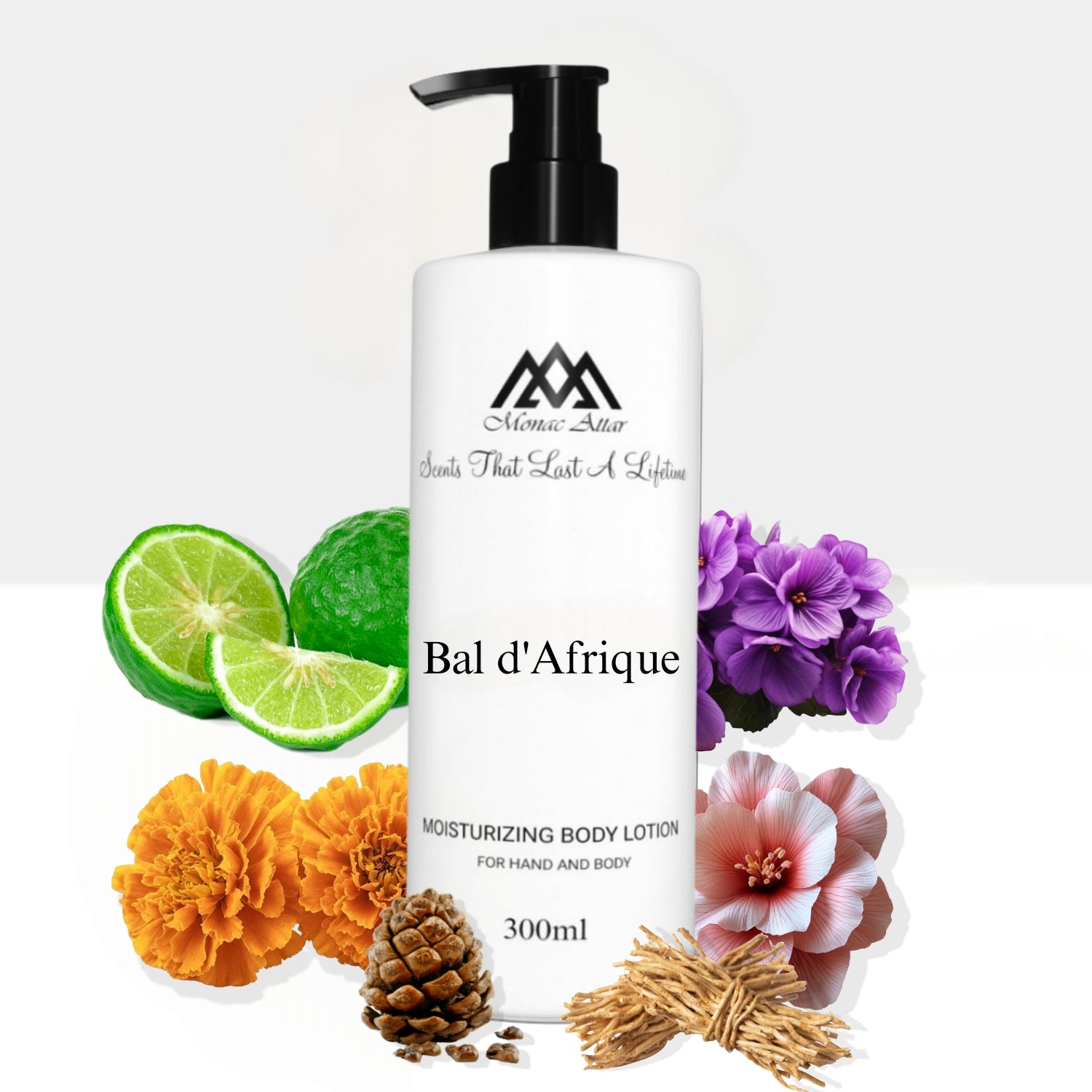 Lotion Notes of Bal d'Afrique scent profile inspired by Bal d'Afrique body lotion