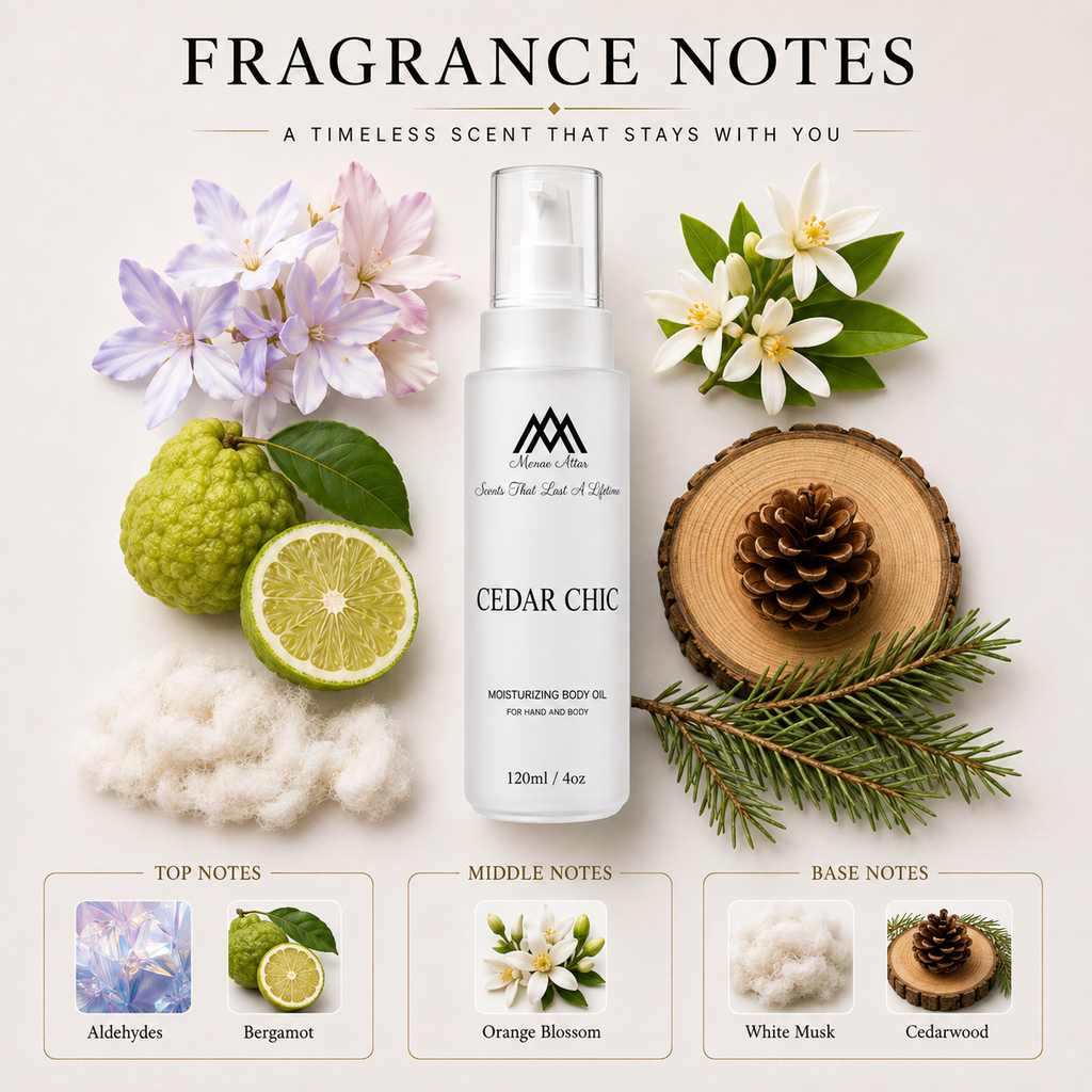 Cedar Chic Body Oil