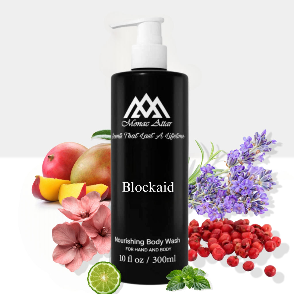 Fragrance notes of Blockade - scent profile inspired by Blockade body wash