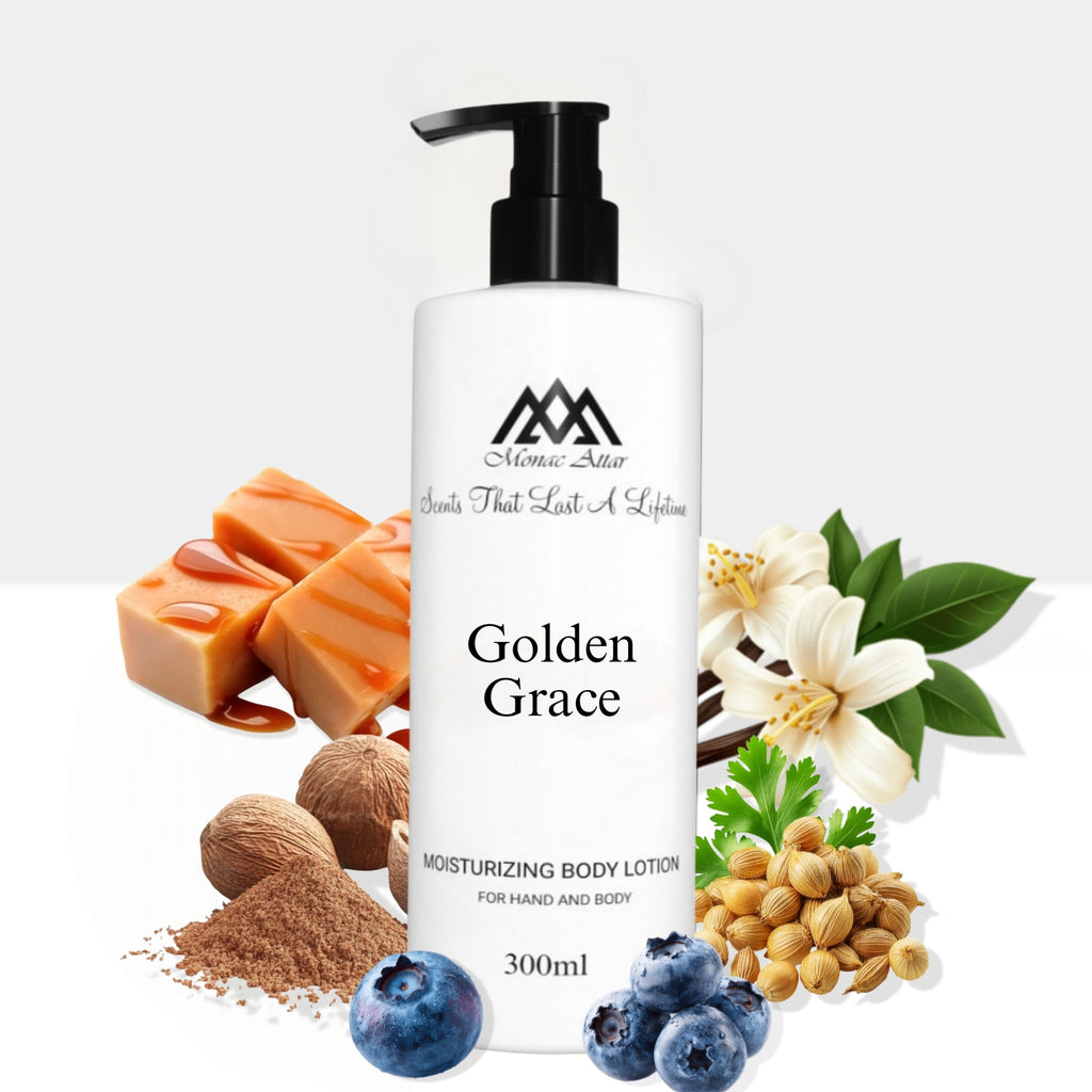 Fragrance notes of Gentle Fluidity Gold - scent profile inspired by Gentle Fluidity Gold body lotion