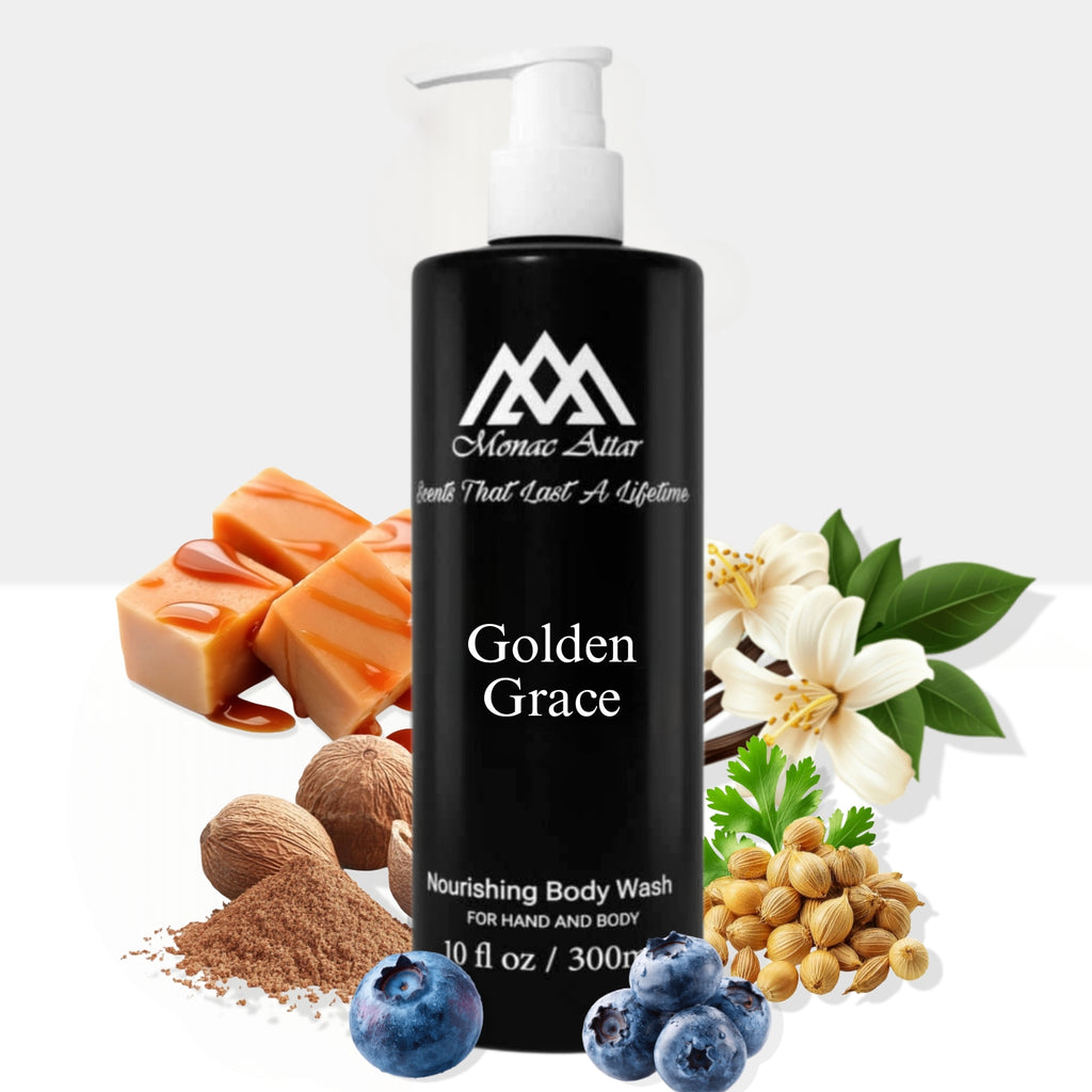Fragrance notes of Gentle Fluidity Gold - scent profile inspired by Gentle Fluidity Gold body wash