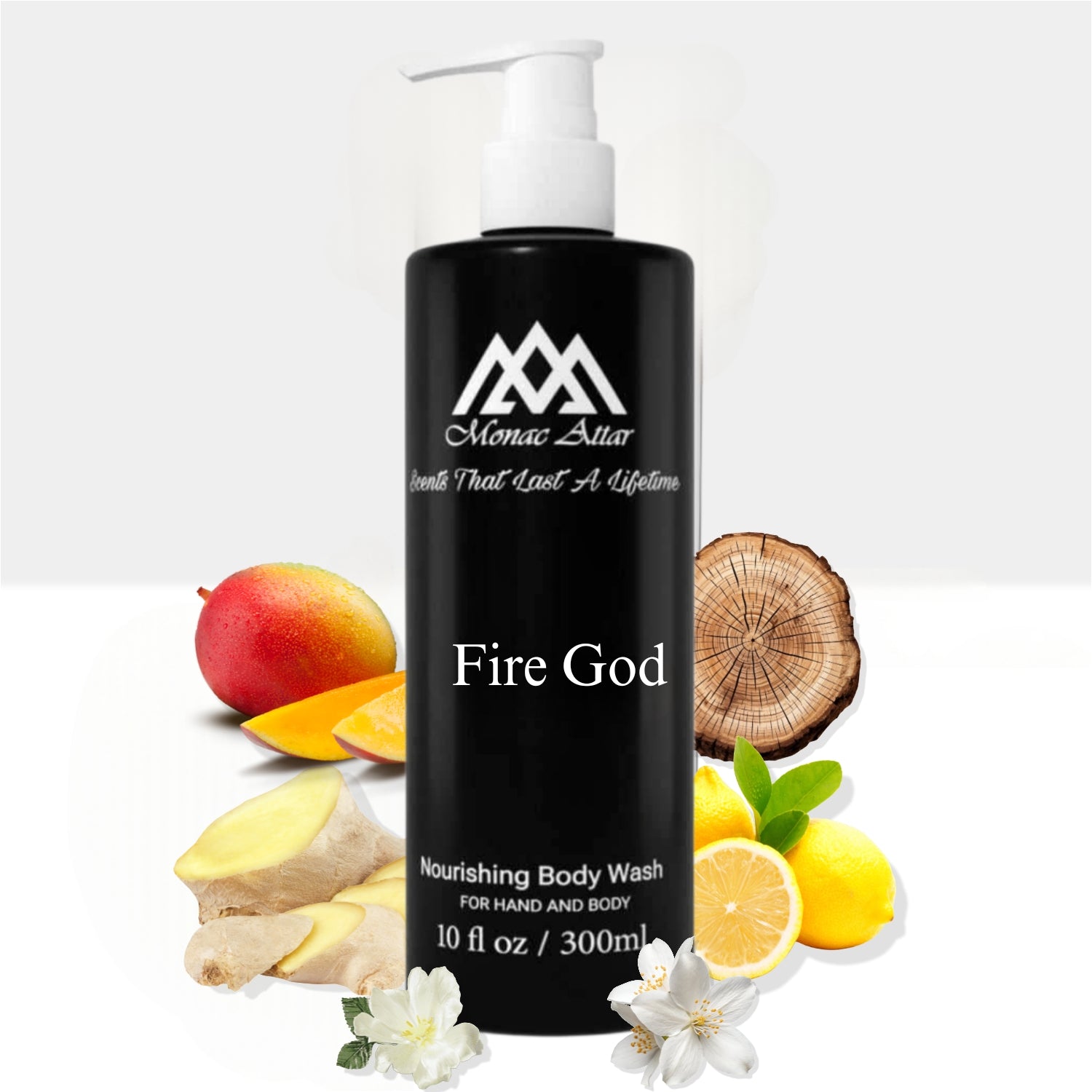 Fragrance notes of God of Fire - scent profile inspired by God of Fire body wash