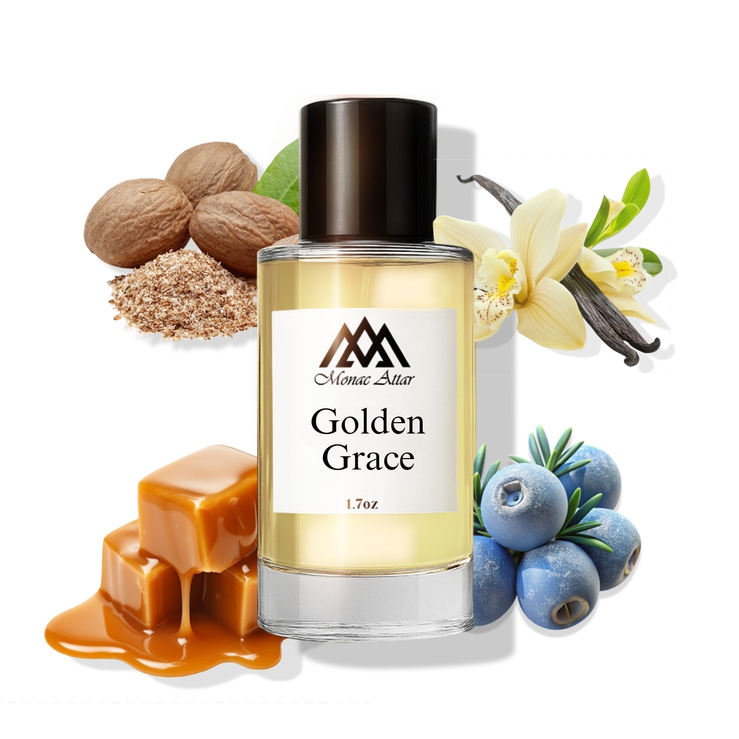 Luxury Gentle Fluidity Gold dupe - Monac Golden Grace Inspired by Gentle Fluidity Gold fragrance