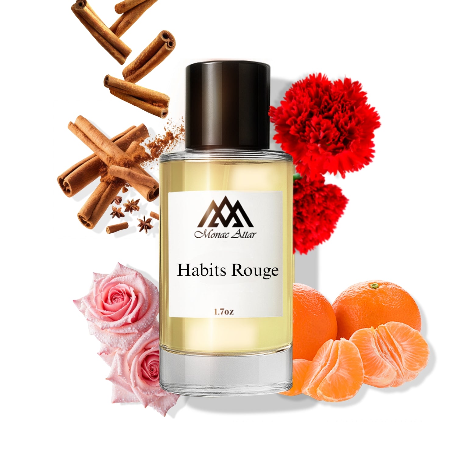 Luxury Habit Rouge dupe - Monac Habits Roge Inspired by Habit Rouge fragrance