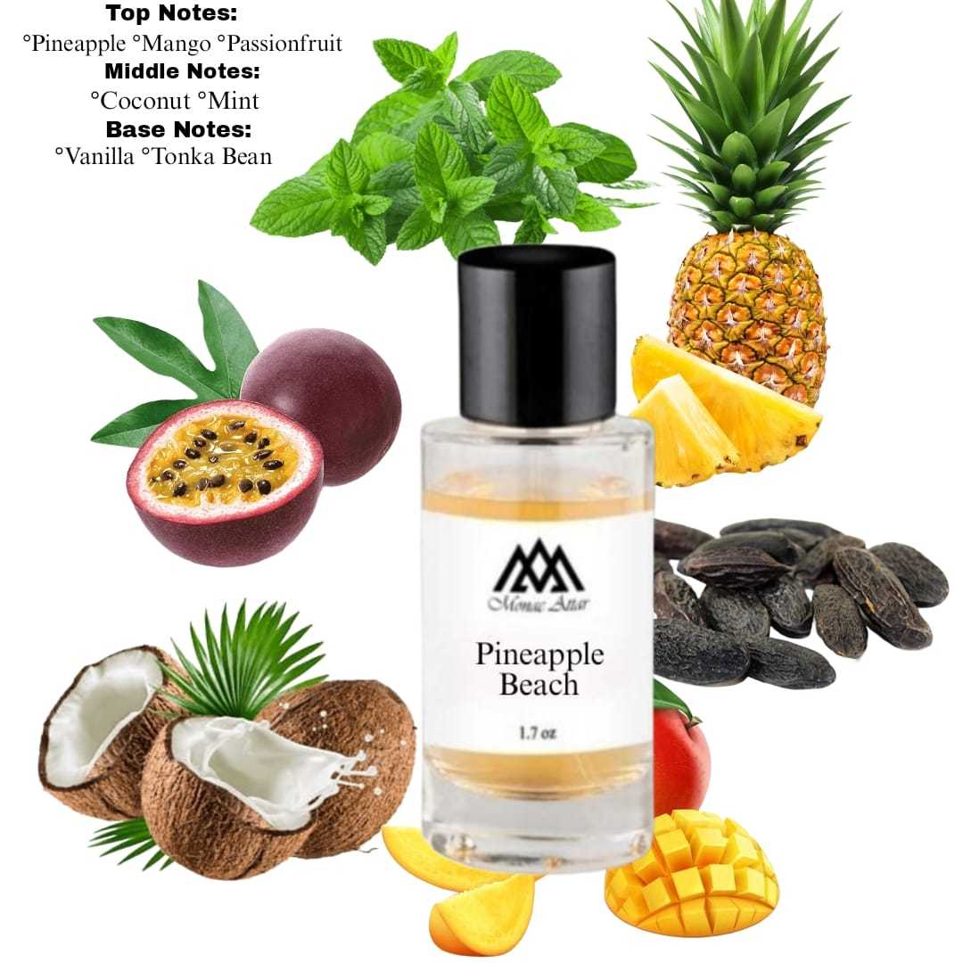 Fragrance notes of Pineapple Beach - scent profile inspired by Pineapple Beach fragrance