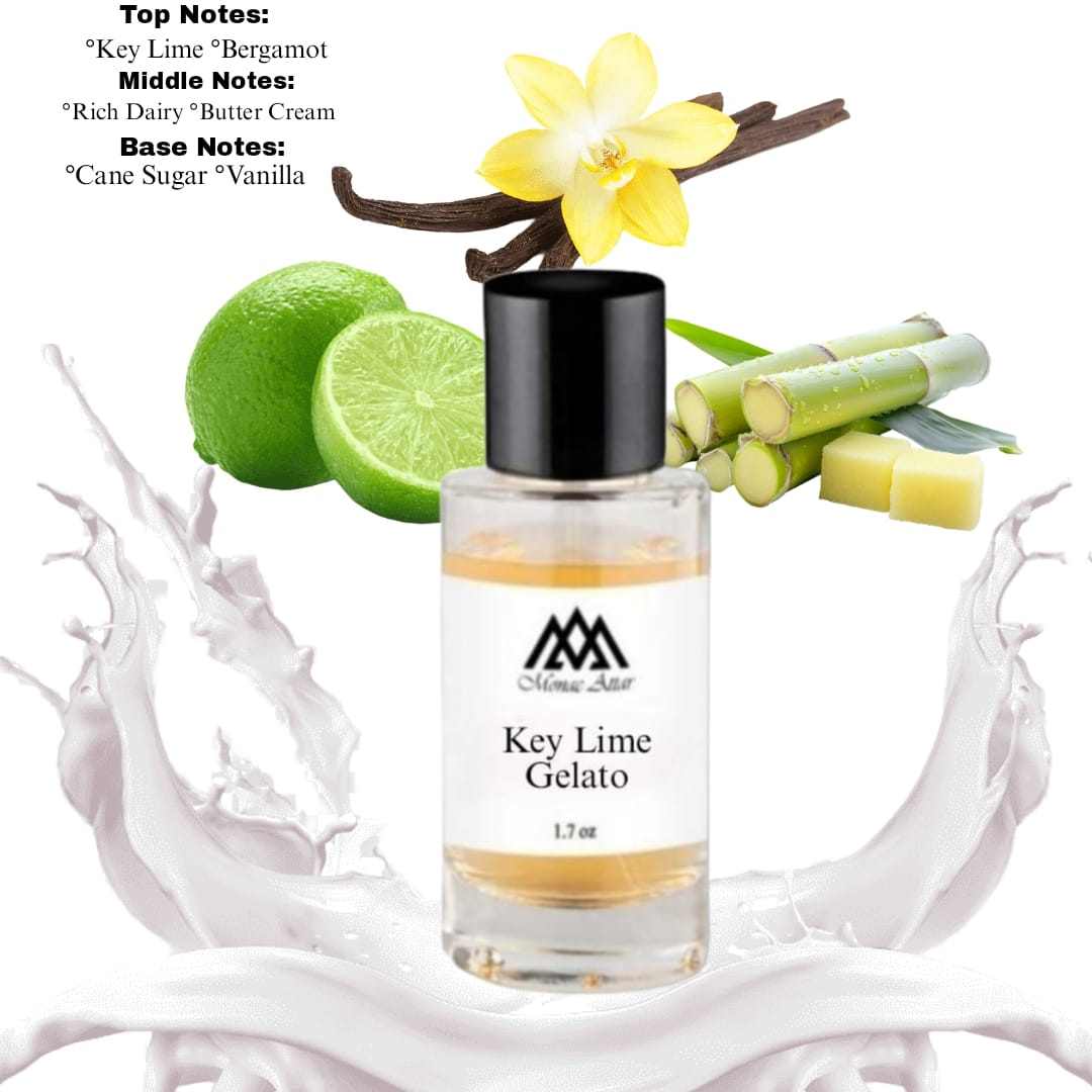 Fragrance notes of Key Lime Gelato - scent profile inspired by Key Lime Gelato fragrance