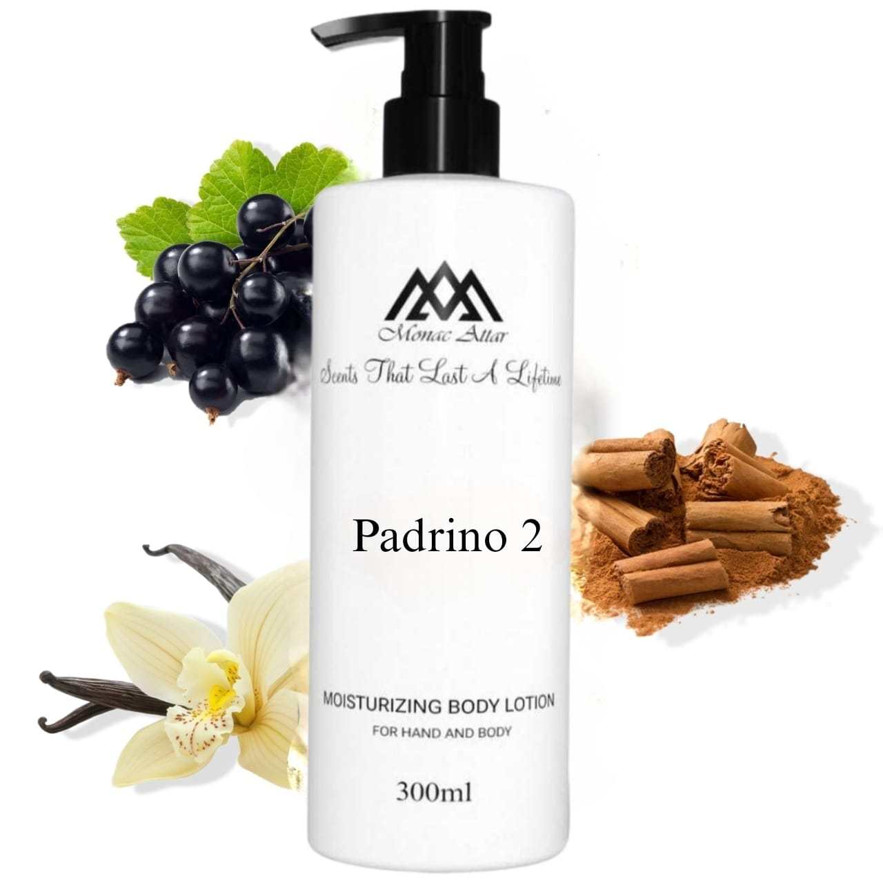Lotion Notes of Padrino II - scent profile inspired by Padrino II body lotion