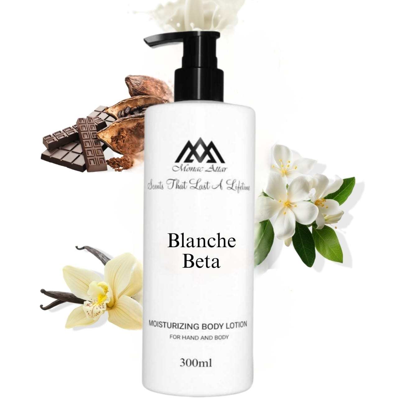 Lotion notes of Blanche Bete- scent profile inspired by Blanche Bete body lotion