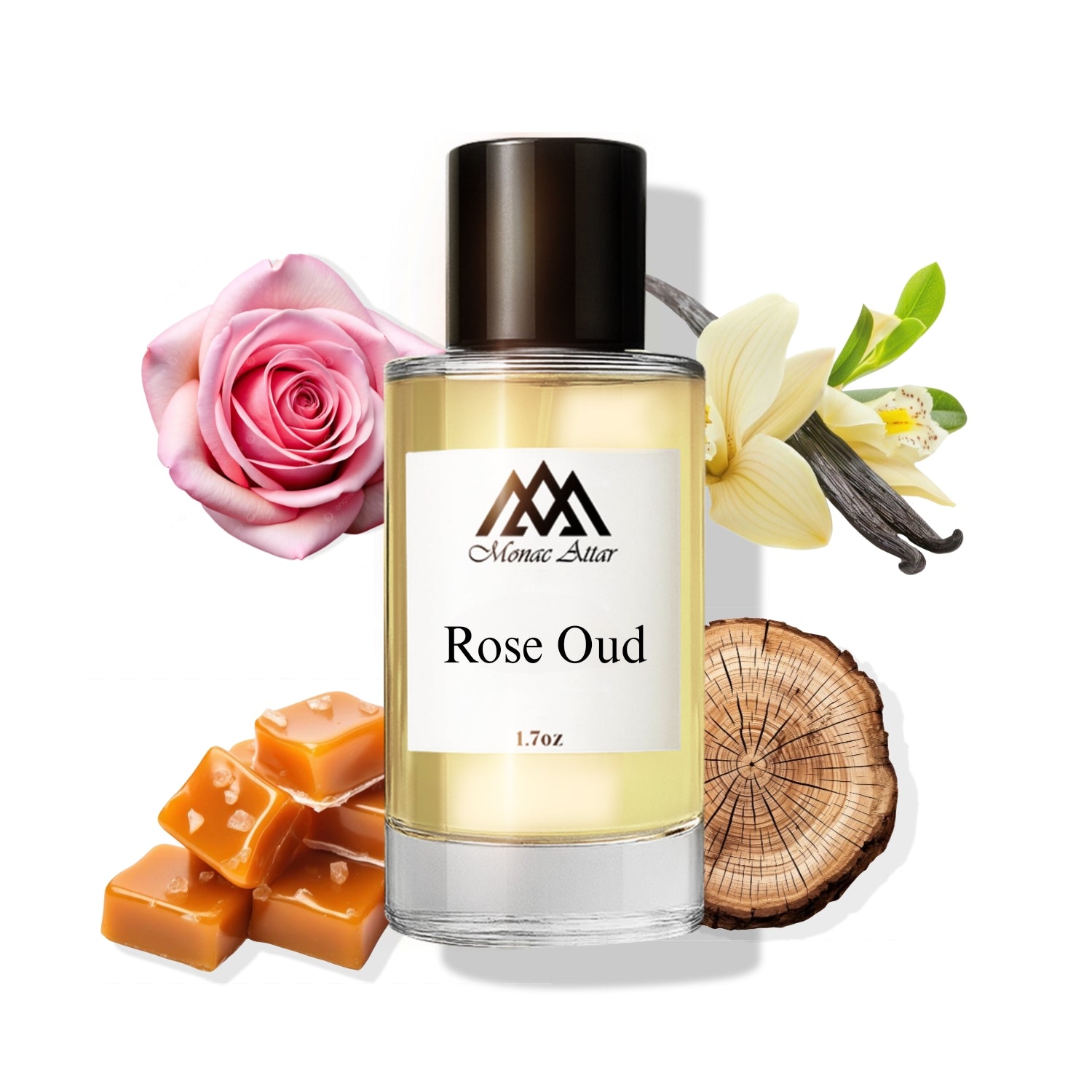 Luxury Oud Satin Mood dupe - Monac Rose Oud Inspired by Oud Satin Mood fragrance
