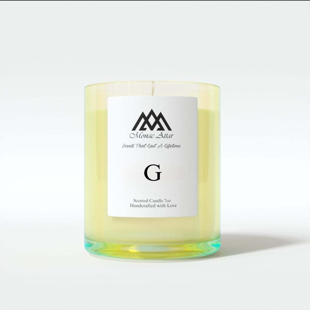 G Candle Inspired by Jean Paul Gaultier Ultra Male dupe
