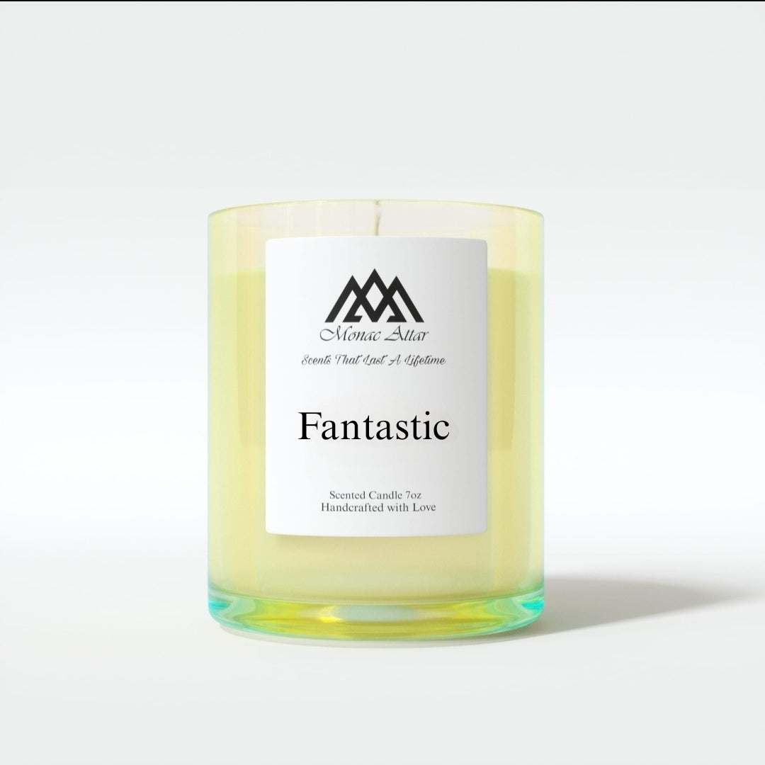 Fantastic Candle Inspired by Tom Ford F Fabulous dupe, clone, warm amber, oud notes, exotic woods, luxury candle