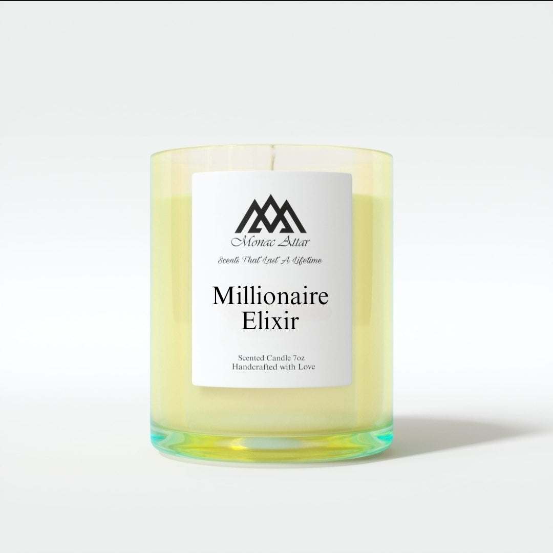 Millionaire Elixir Candle Inspired by Paco Rabanne 1 Million Elixir clone, dupe