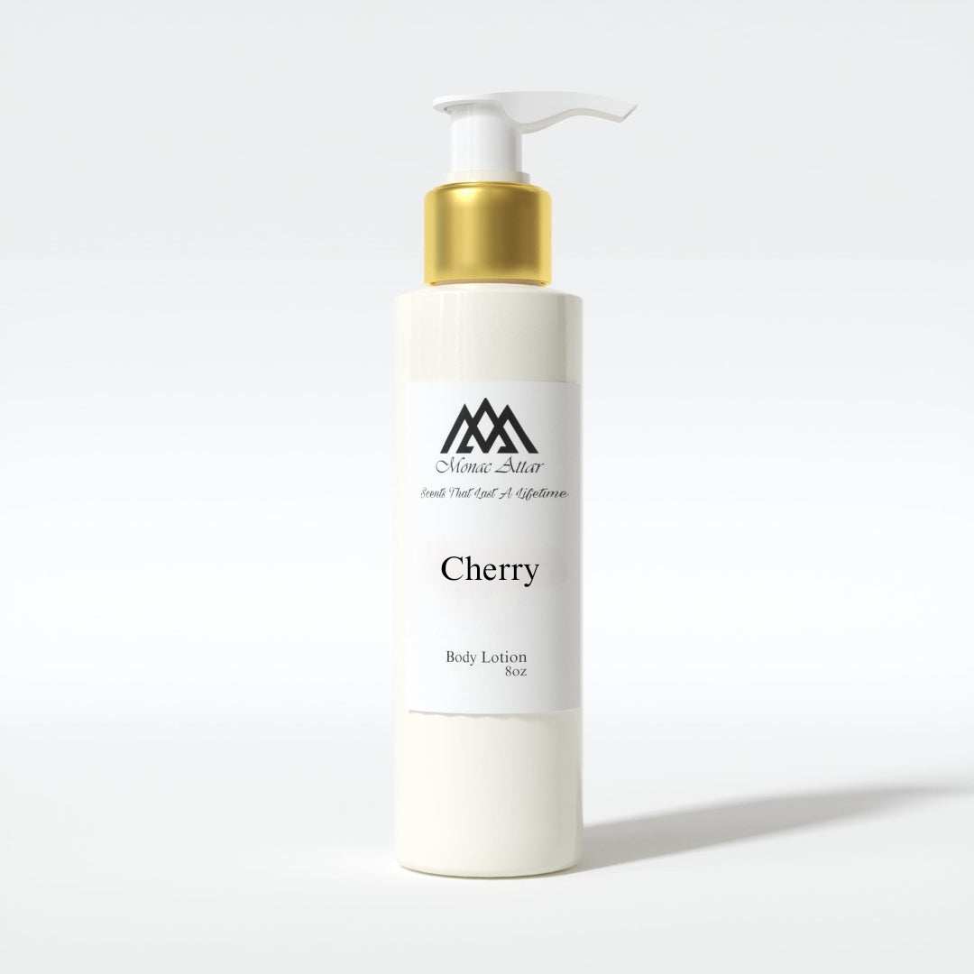 Cherry Body Lotion Inspired by Tom Ford Lost Cherry, Luxury Scent, warm, spicy, sweet, amber lotion