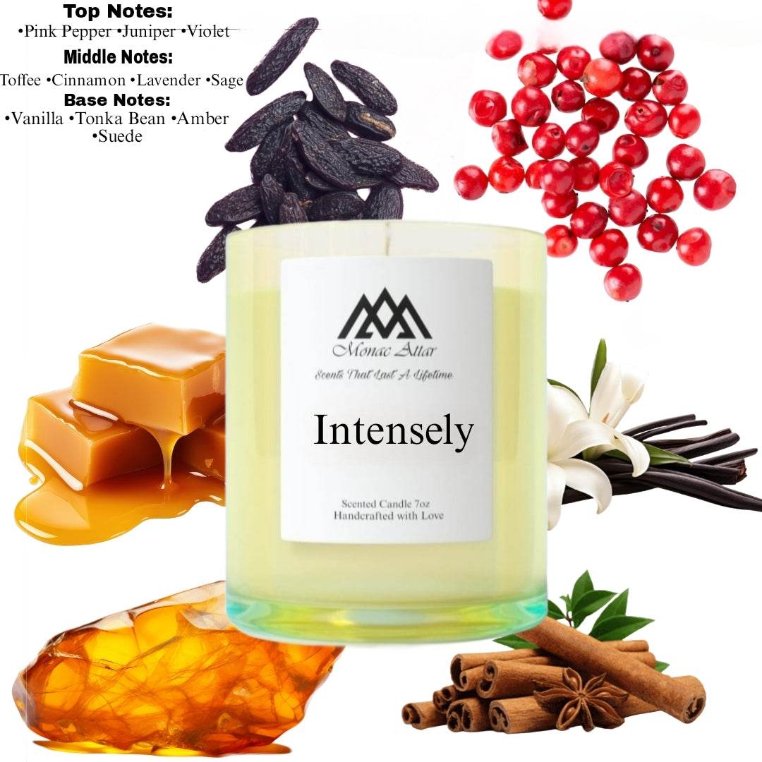 Intensely Candle Inspired By Armani Stronger With You Intensely dupe
