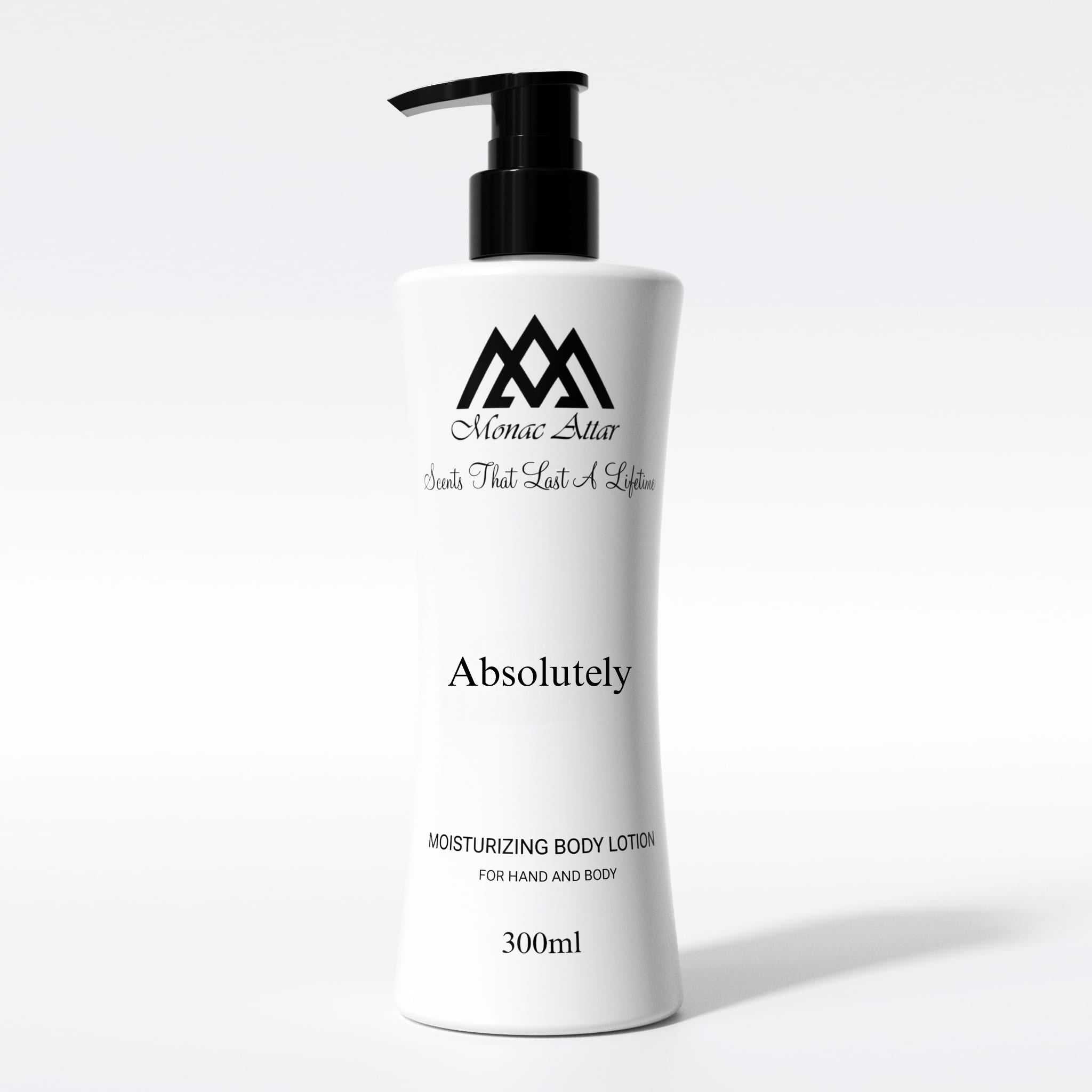 Absolutely Body Lotion Inspired by Stronger With You Absolutely