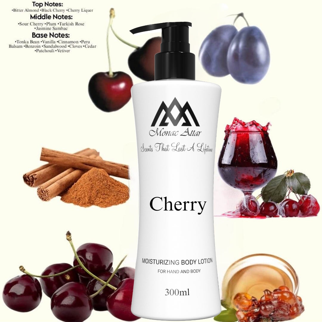 Cherry Body Lotion Inspired by Tom Ford Lost Cherry