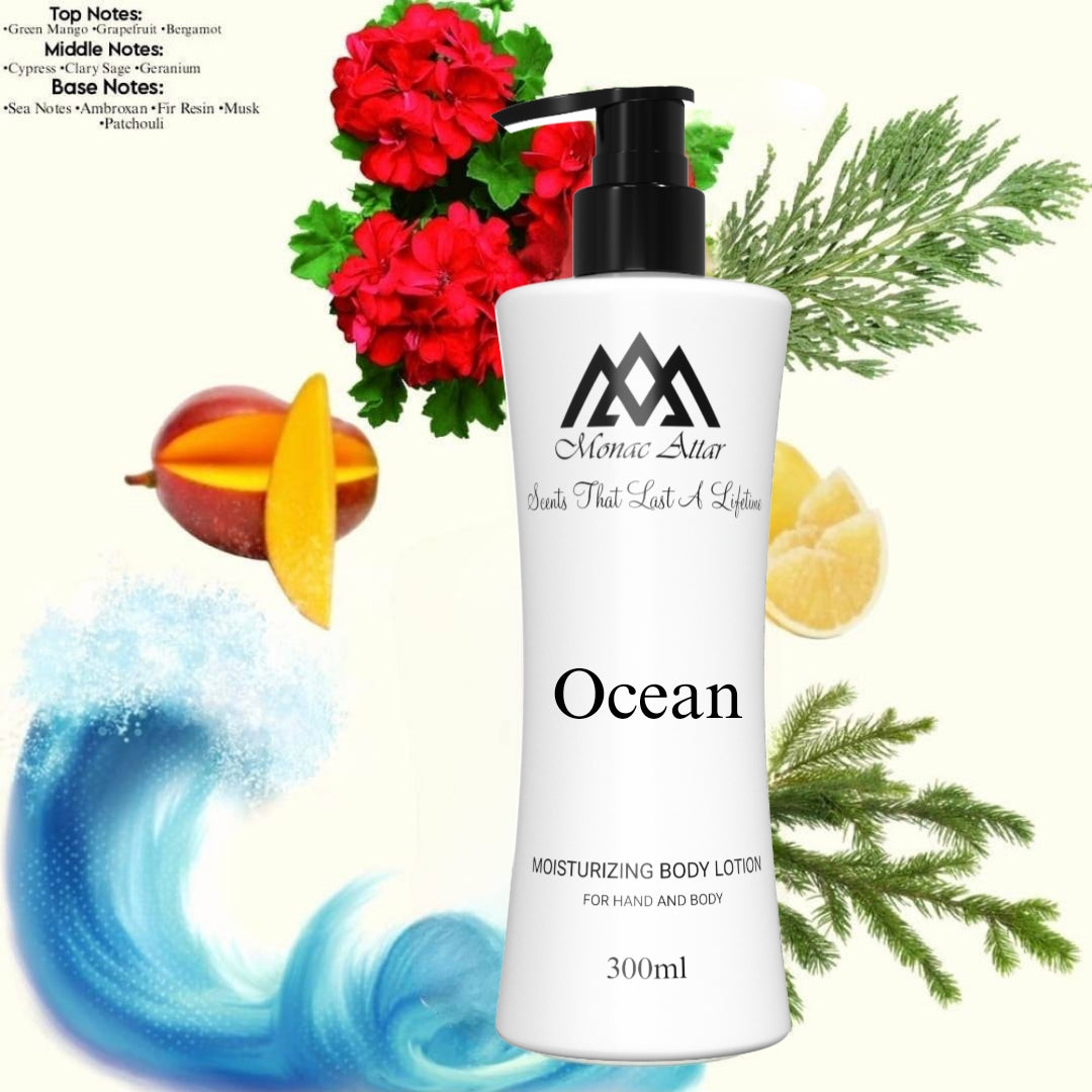 Ocean Body Lotion Inspired by Polo Deep Blue