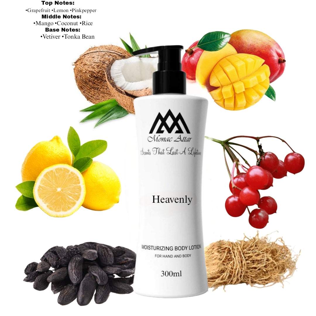 Fragrance notes of Moonlight in Heaven - scent profile inspired by Moonlight in Heaven body lotion