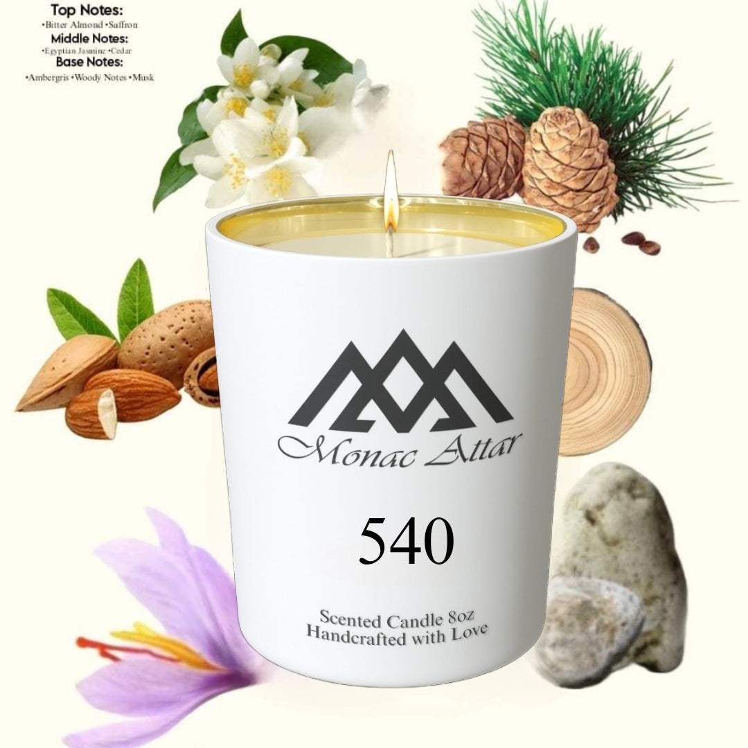 540 Candle Inspired by Maison Francis Kurkdjian 540