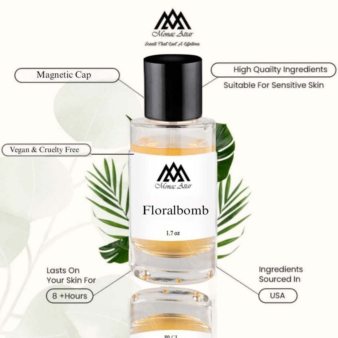 Inspired by Flowerbomb - luxury scented fragrance for men and women