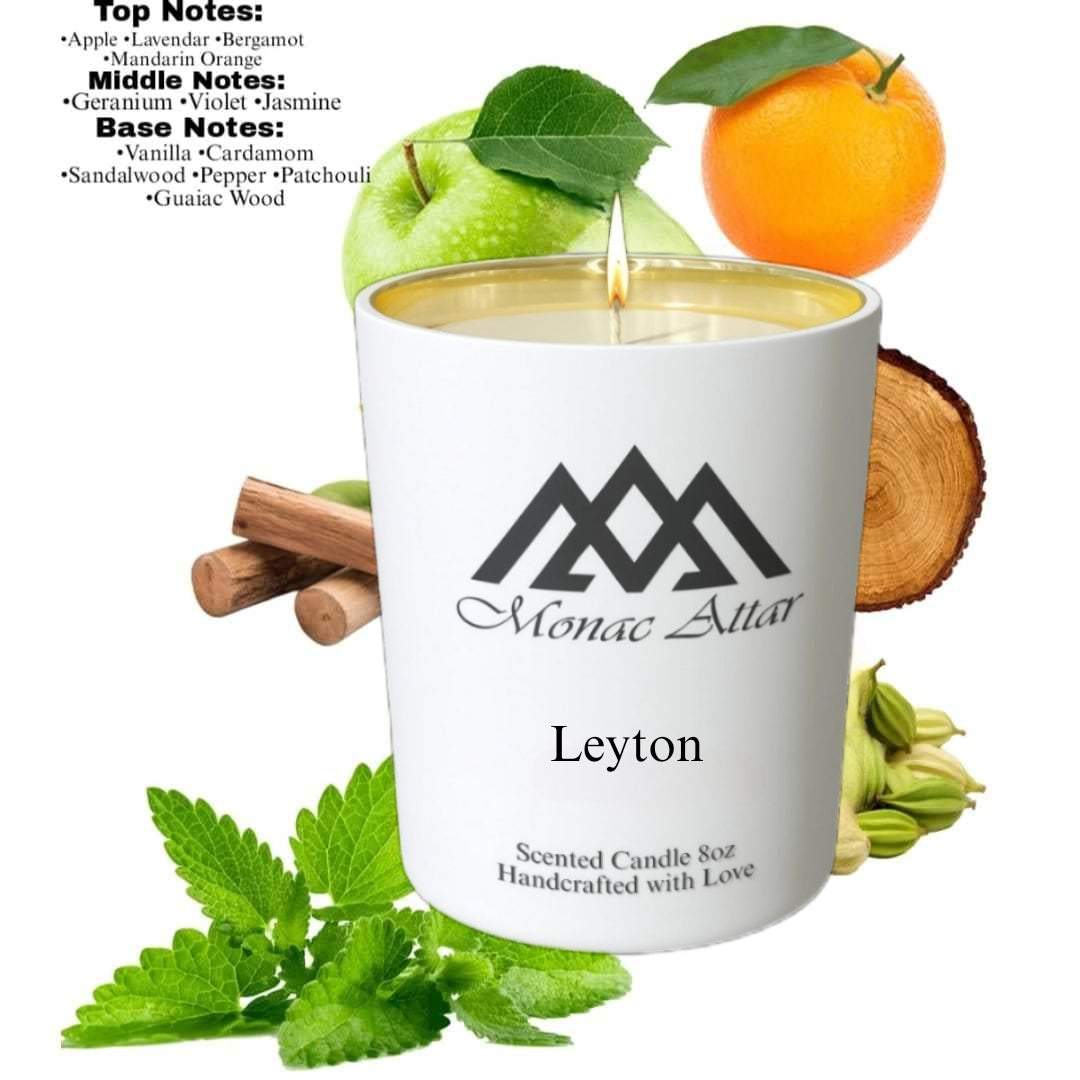 Fragrance notes of Leyton Candle – home fragrance profile inspired by Layton classics