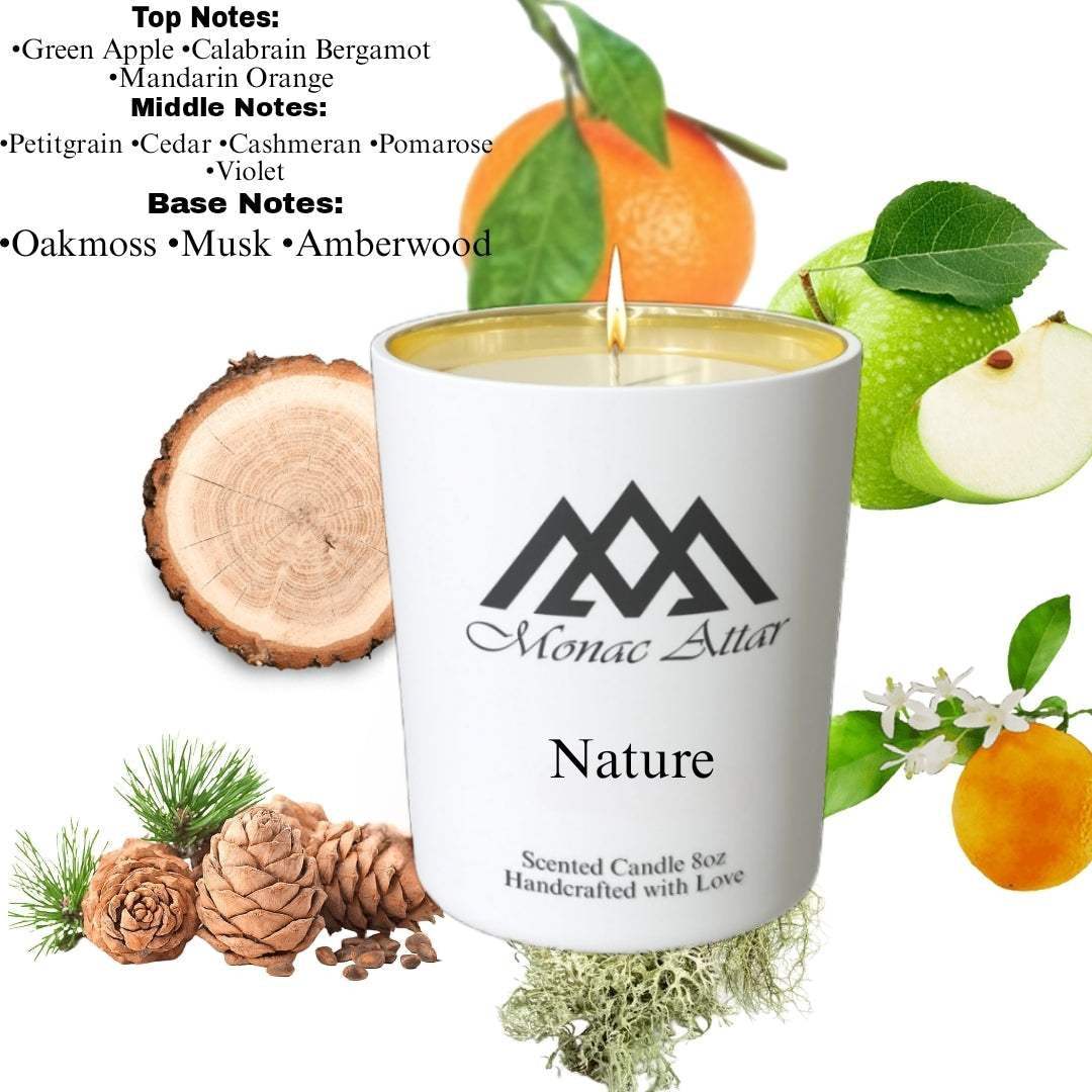 Fragrance notes of Nature Candle – home fragrance profile inspired by designer classics