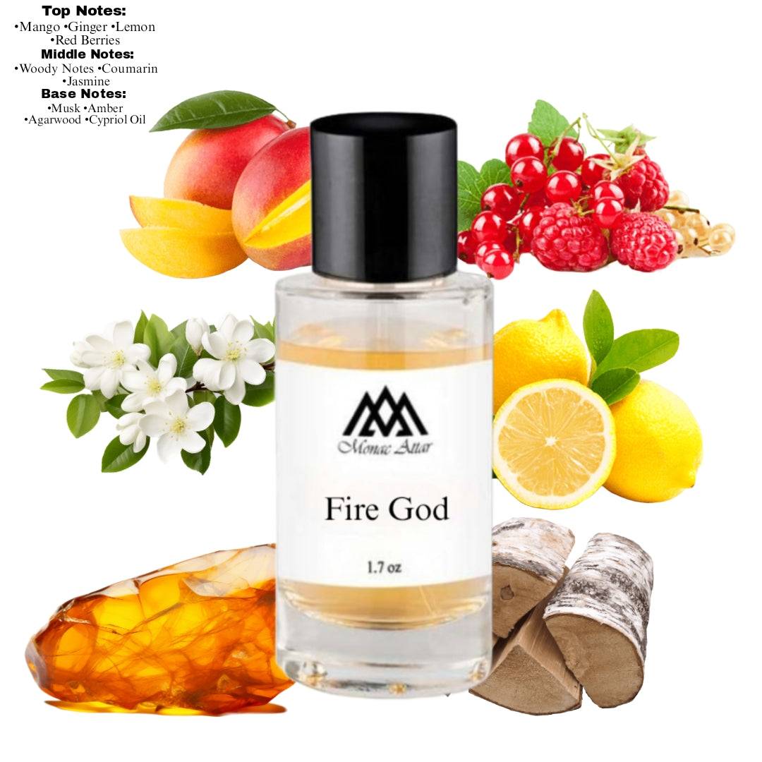 Fragrance notes of God of Fire - scent profile inspired by God of Fire fragrance