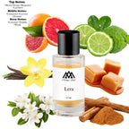 Fragrance notes of Lira - scent profile inspired by Lira fragrance