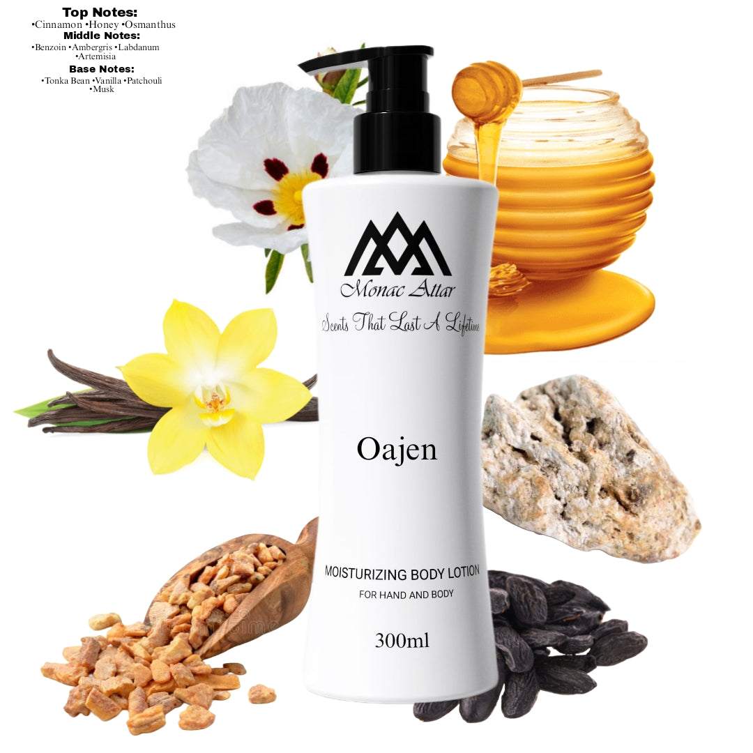 Oajen Body Lotion Inspired by Parfums De Marly Oajan