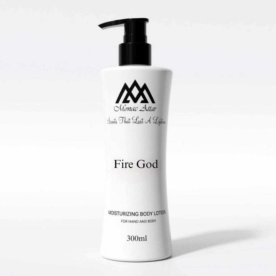 Fire God Body Lotion Inspired By God of Fire Stephane Humbert Lucas