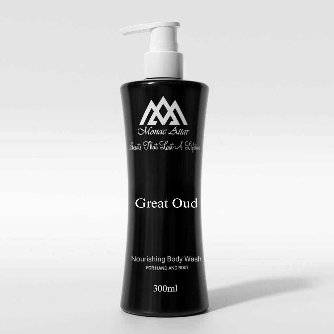 Luxury Oud for Greatness dupe - Monac Great Oud Body Wash Inspired by Oud for Greatness body wash