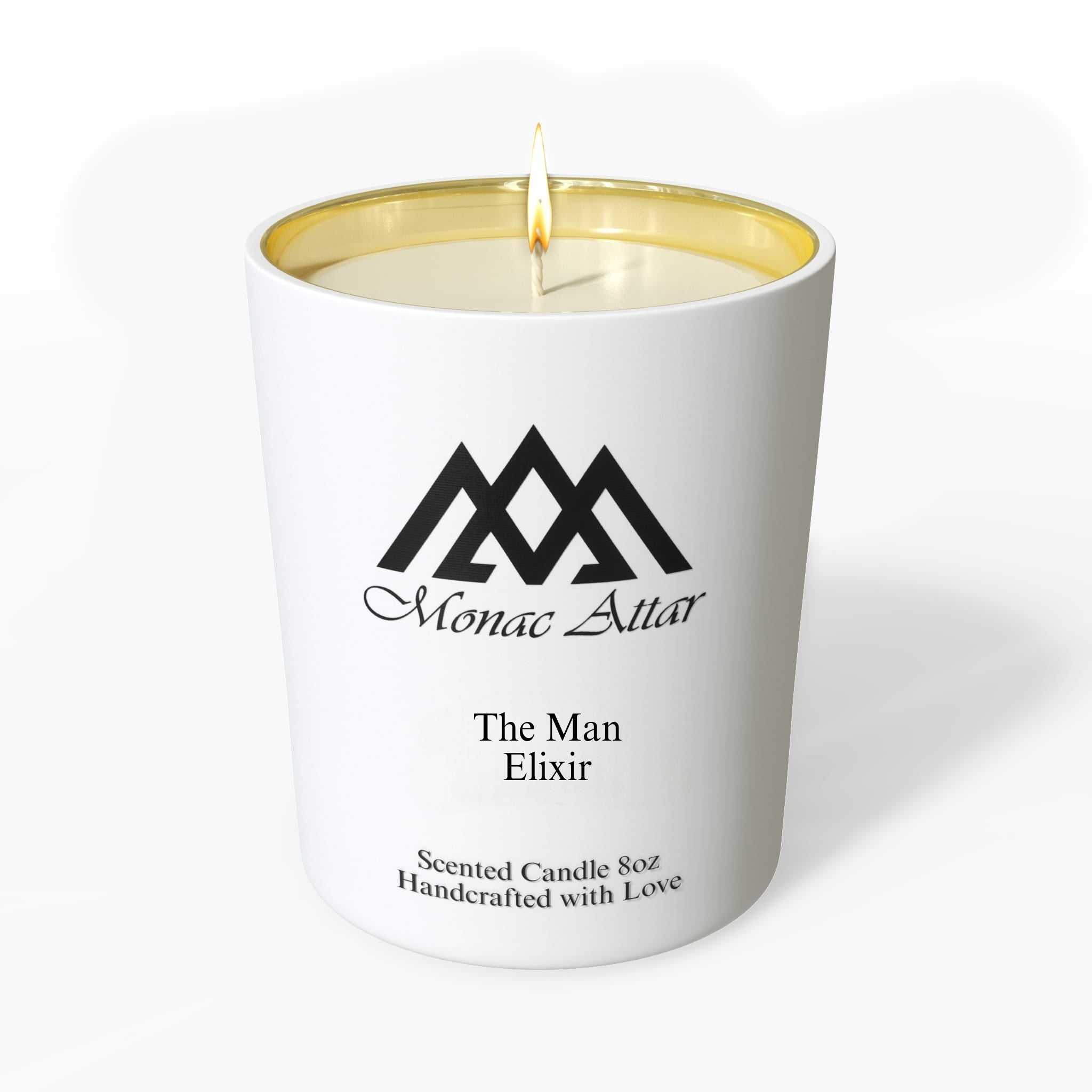 The Man Elixir Candle Inspired by Le Male Elixir