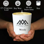 Woody Candle Inspired by Oud Wood
