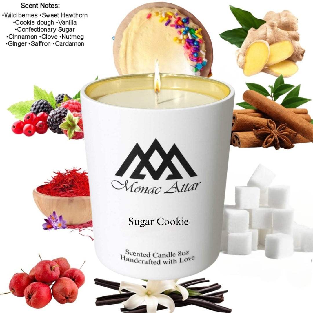 Fragrance notes of Sugar Cookie Candle – home fragrance profile inspired by designer classics