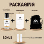 Elegant packaging of Chandigarh Express replica fragrance - long lasting fragrance