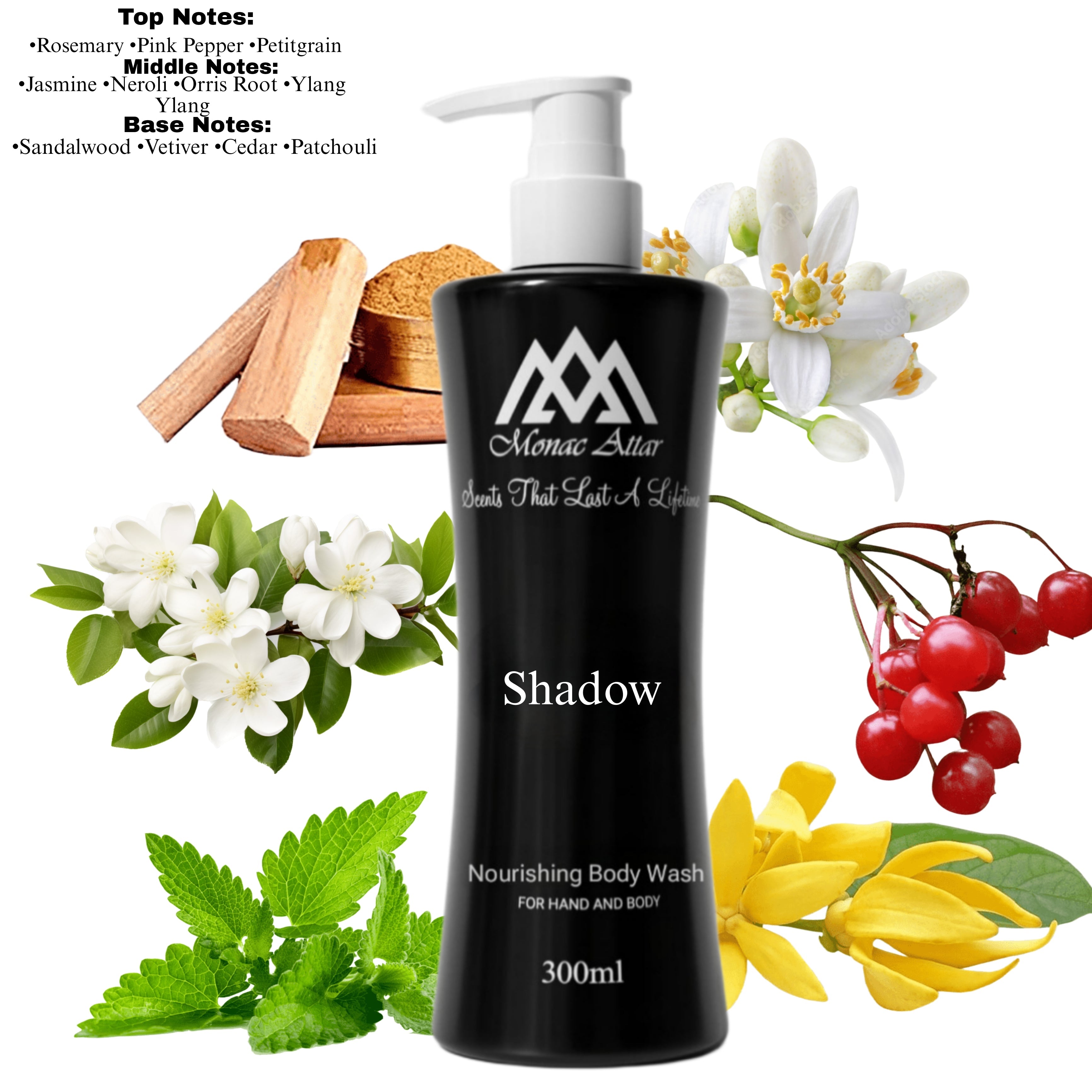 Shadow Body Wash Inspired By Amouage Reflection Man 