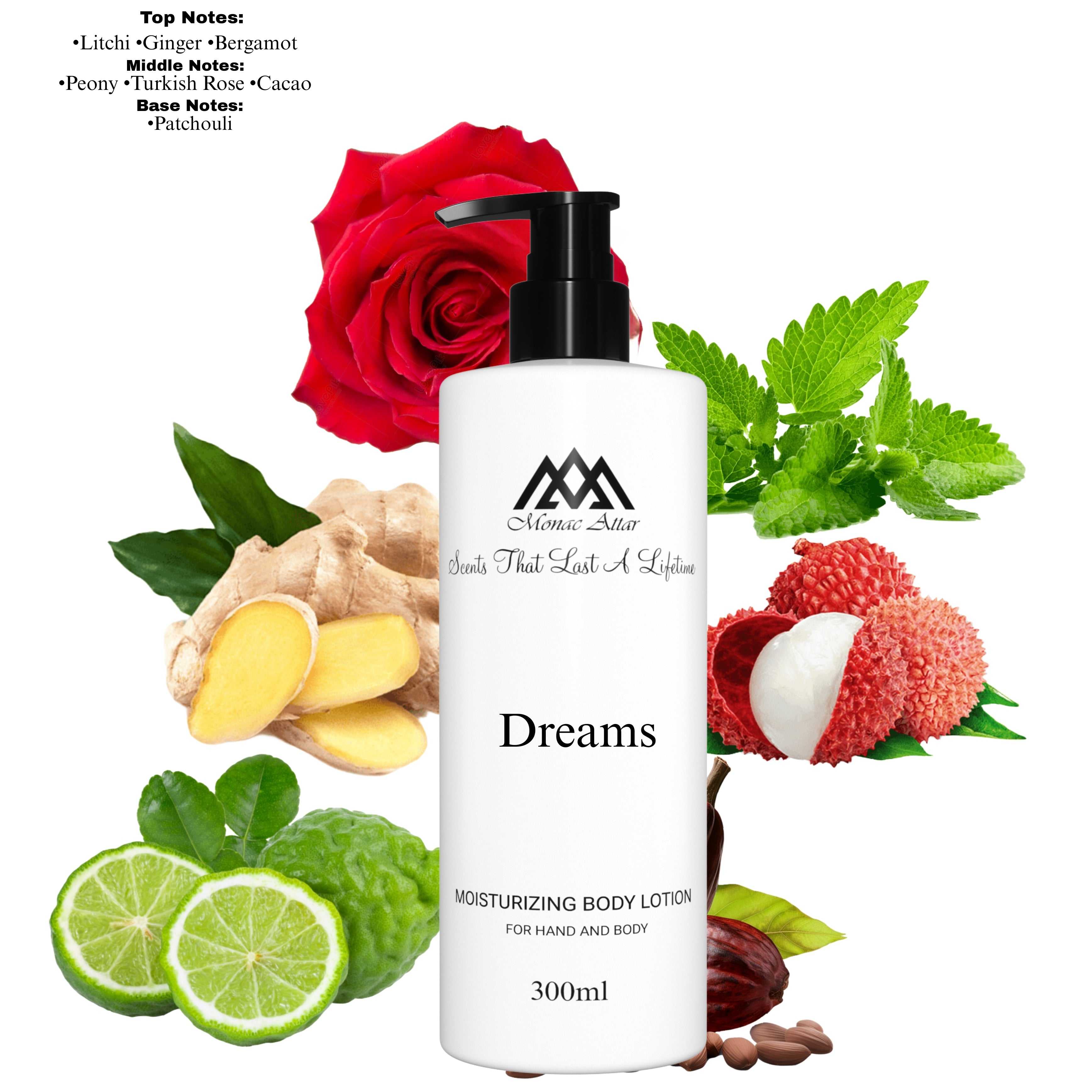 Fragrance notes of Attrape-Reves - scent profile inspired by Attrape-Reves body lotion