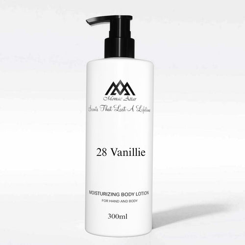 Luxury Vanilla 28 dupe - Monac 28 Vanillie Body Lotion Inspired by Vanilla 28 body lotion